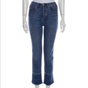 McGuire Denim‎ Mid-Rise Straight Leg Jeans